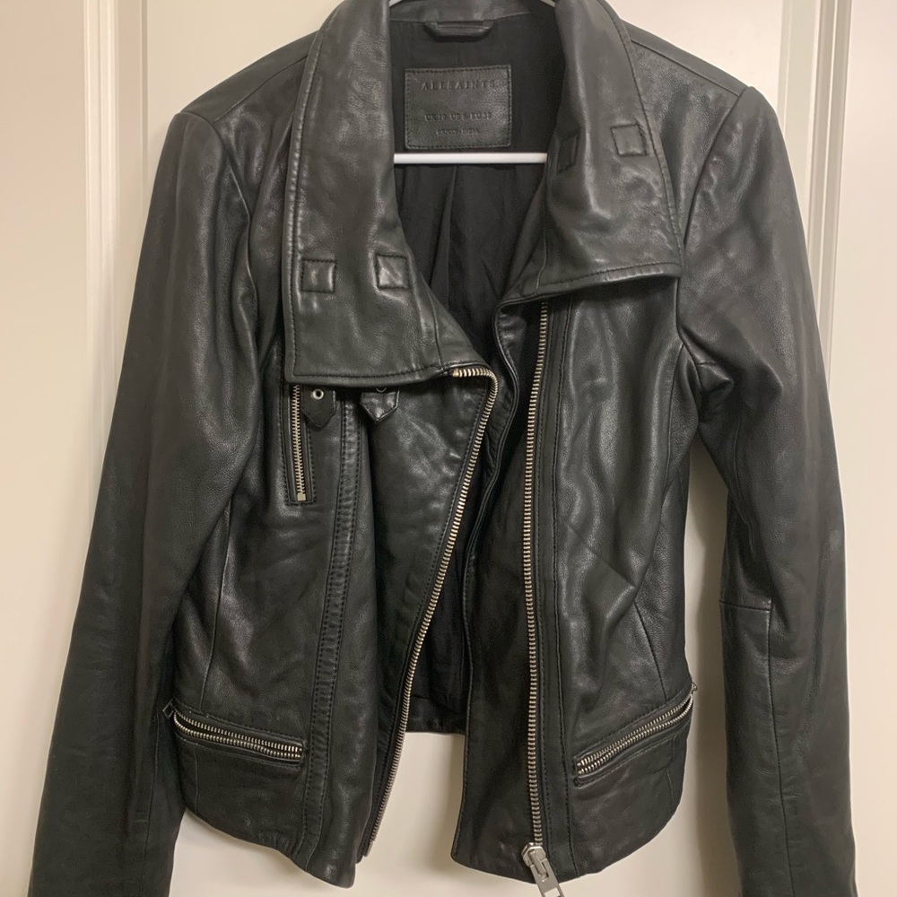 All Saints Leather Jacket